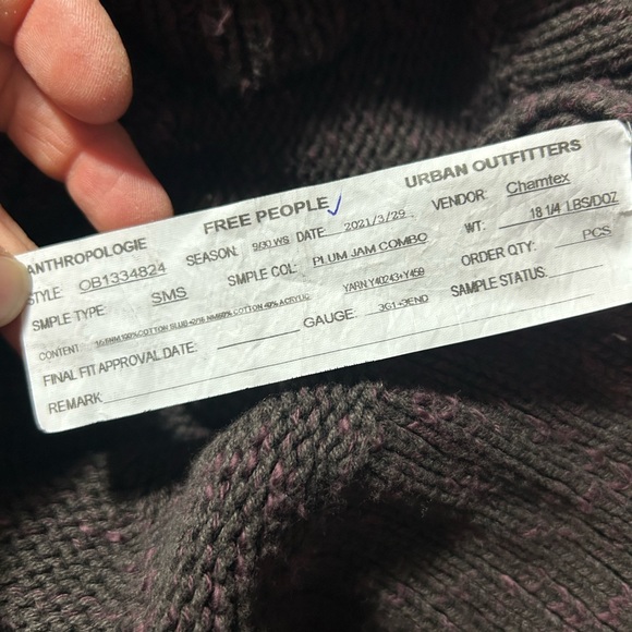 Free People Penelope Mine dress XS SAMPLE - Picture 7 of 8